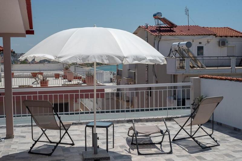 Grcka Reni Greece Beach Penthaus 3 Nea Kallikrateia المظهر الخارجي الصورة